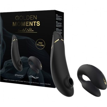 Набор GOLDEN MOMENTS WOMANIZER PREMIUM + WE-VIBE CHORUS золотой + Подарок